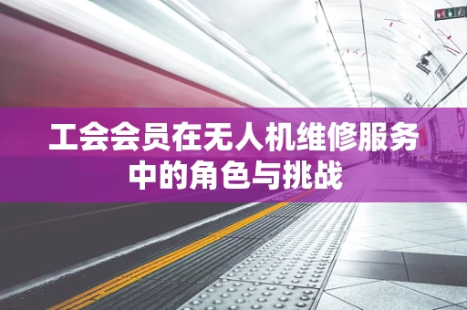 工会会员在无人机维修服务中的角色与挑战