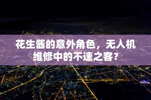 花生酱的意外角色，无人机维修中的不速之客？
