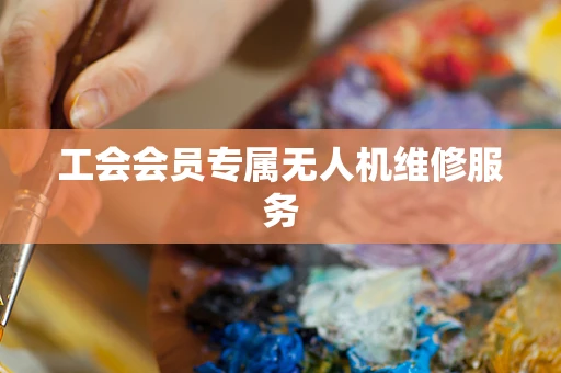 工会会员专属无人机维修服务