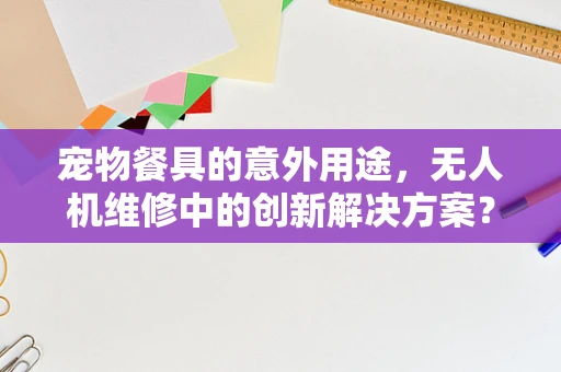 宠物餐具的意外用途，无人机维修中的创新解决方案？