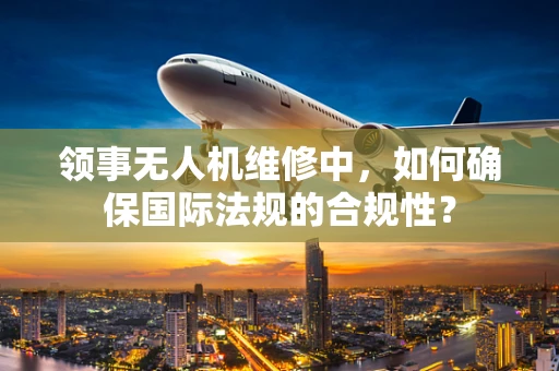 领事无人机维修中，如何确保国际法规的合规性？