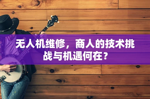 无人机维修，商人的技术挑战与机遇何在？
