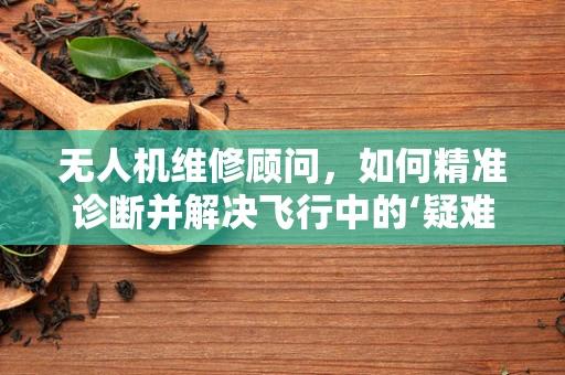 无人机维修顾问，如何精准诊断并解决飞行中的‘疑难杂症’？