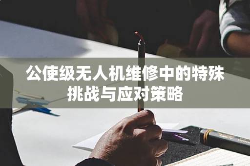 公使级无人机维修中的特殊挑战与应对策略
