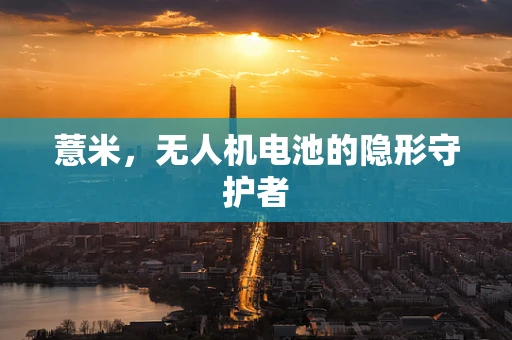 薏米，无人机电池的隐形守护者