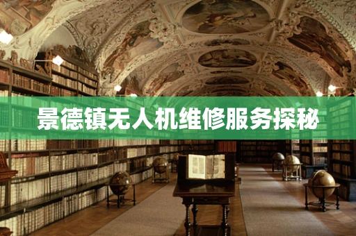 景德镇无人机维修服务探秘