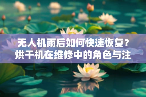 无人机雨后如何快速恢复？烘干机在维修中的角色与注意事项