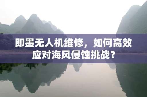 即墨无人机维修，如何高效应对海风侵蚀挑战？