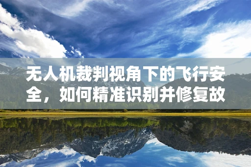无人机裁判视角下的飞行安全，如何精准识别并修复故障？