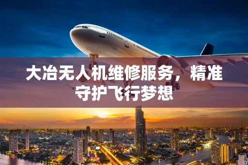 大冶无人机维修服务，精准守护飞行梦想