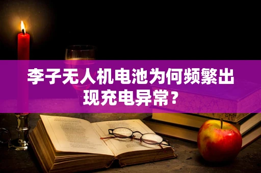 李子无人机电池为何频繁出现充电异常？
