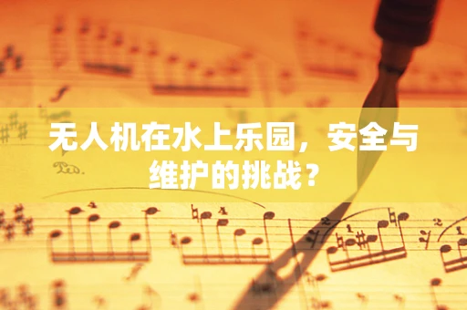 无人机在水上乐园，安全与维护的挑战？