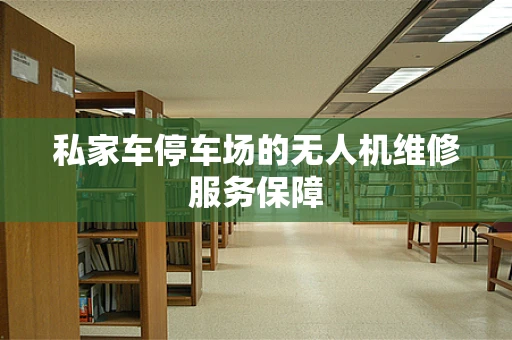 私家车停车场的无人机维修服务保障