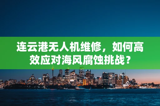 连云港无人机维修，如何高效应对海风腐蚀挑战？