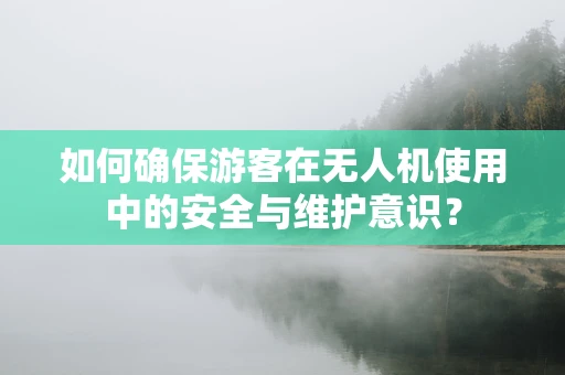 如何确保游客在无人机使用中的安全与维护意识？