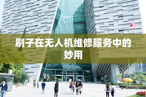 刷子在无人机维修服务中的妙用
