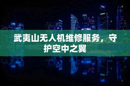武夷山无人机维修服务，守护空中之翼