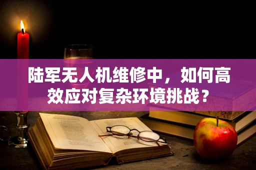 陆军无人机维修中，如何高效应对复杂环境挑战？