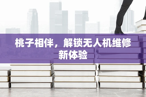桃子相伴，解锁无人机维修新体验