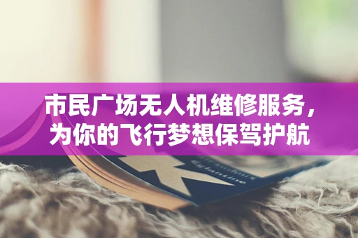 市民广场无人机维修服务，为你的飞行梦想保驾护航