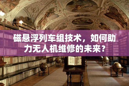 磁悬浮列车组技术，如何助力无人机维修的未来？