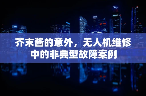 芥末酱的意外，无人机维修中的非典型故障案例