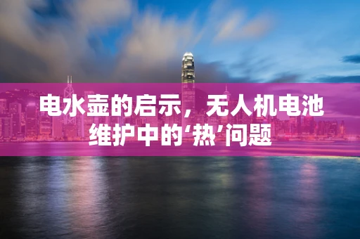 电水壶的启示，无人机电池维护中的‘热’问题