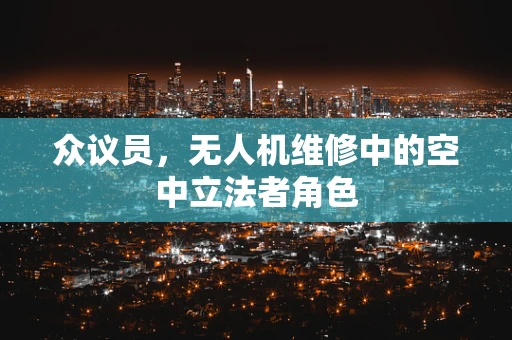 众议员，无人机维修中的空中立法者角色