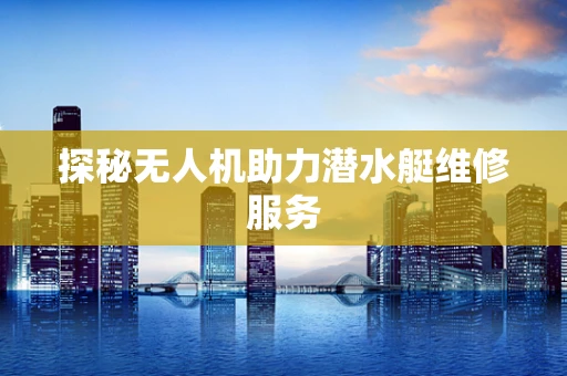探秘无人机助力潜水艇维修服务
