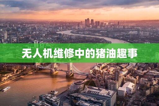 无人机维修中的猪油趣事