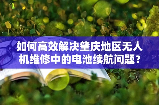 如何高效解决肇庆地区无人机维修中的电池续航问题？