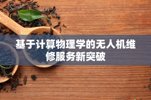基于计算物理学的无人机维修服务新突破