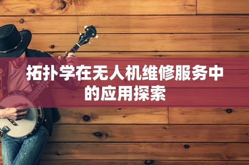 拓扑学在无人机维修服务中的应用探索