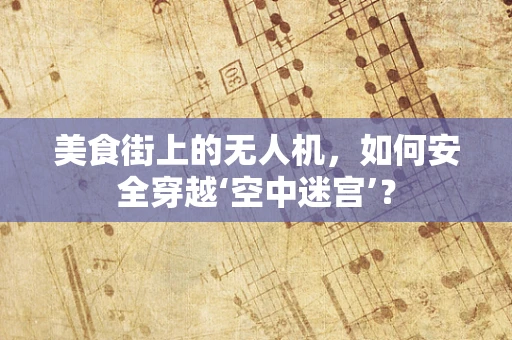 美食街上的无人机，如何安全穿越‘空中迷宫’？