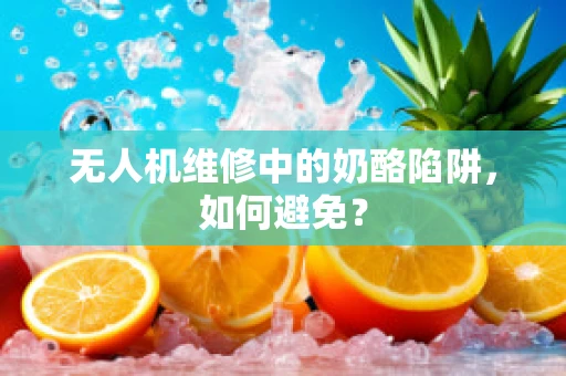 无人机维修中的奶酪陷阱，如何避免？