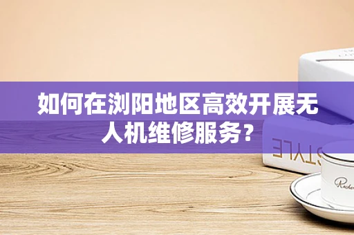 如何在浏阳地区高效开展无人机维修服务？