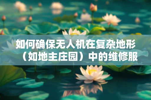 如何确保无人机在复杂地形（如地主庄园）中的维修服务高效进行？