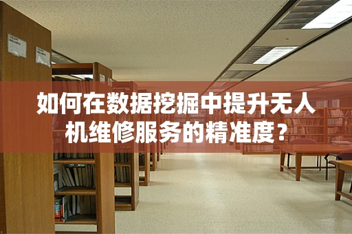 如何在数据挖掘中提升无人机维修服务的精准度？