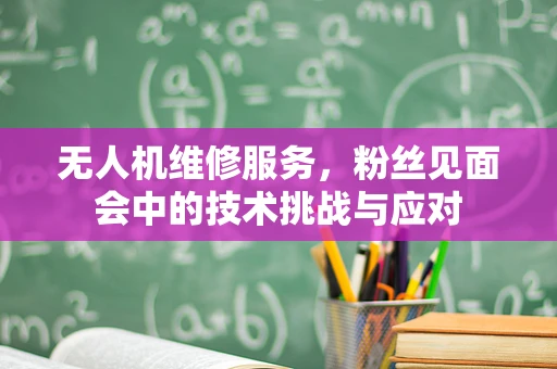无人机维修服务，粉丝见面会中的技术挑战与应对