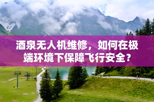 酒泉无人机维修，如何在极端环境下保障飞行安全？