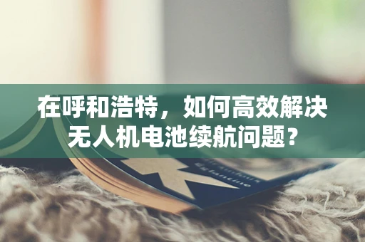 在呼和浩特，如何高效解决无人机电池续航问题？