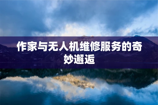 作家与无人机维修服务的奇妙邂逅