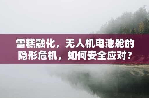 雪糕融化，无人机电池舱的隐形危机，如何安全应对？