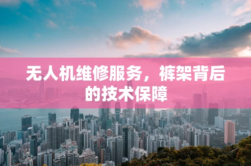 无人机维修服务，裤架背后的技术保障