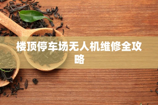 楼顶停车场无人机维修全攻略