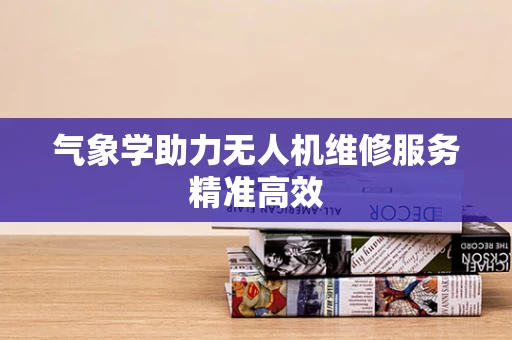 气象学助力无人机维修服务精准高效