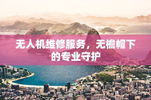 无人机维修服务，无檐帽下的专业守护