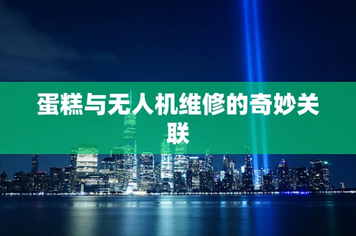 蛋糕与无人机维修的奇妙关联