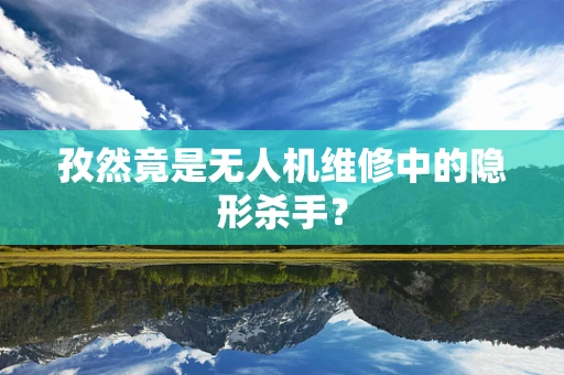 孜然竟是无人机维修中的隐形杀手？