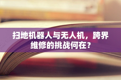 扫地机器人与无人机，跨界维修的挑战何在？